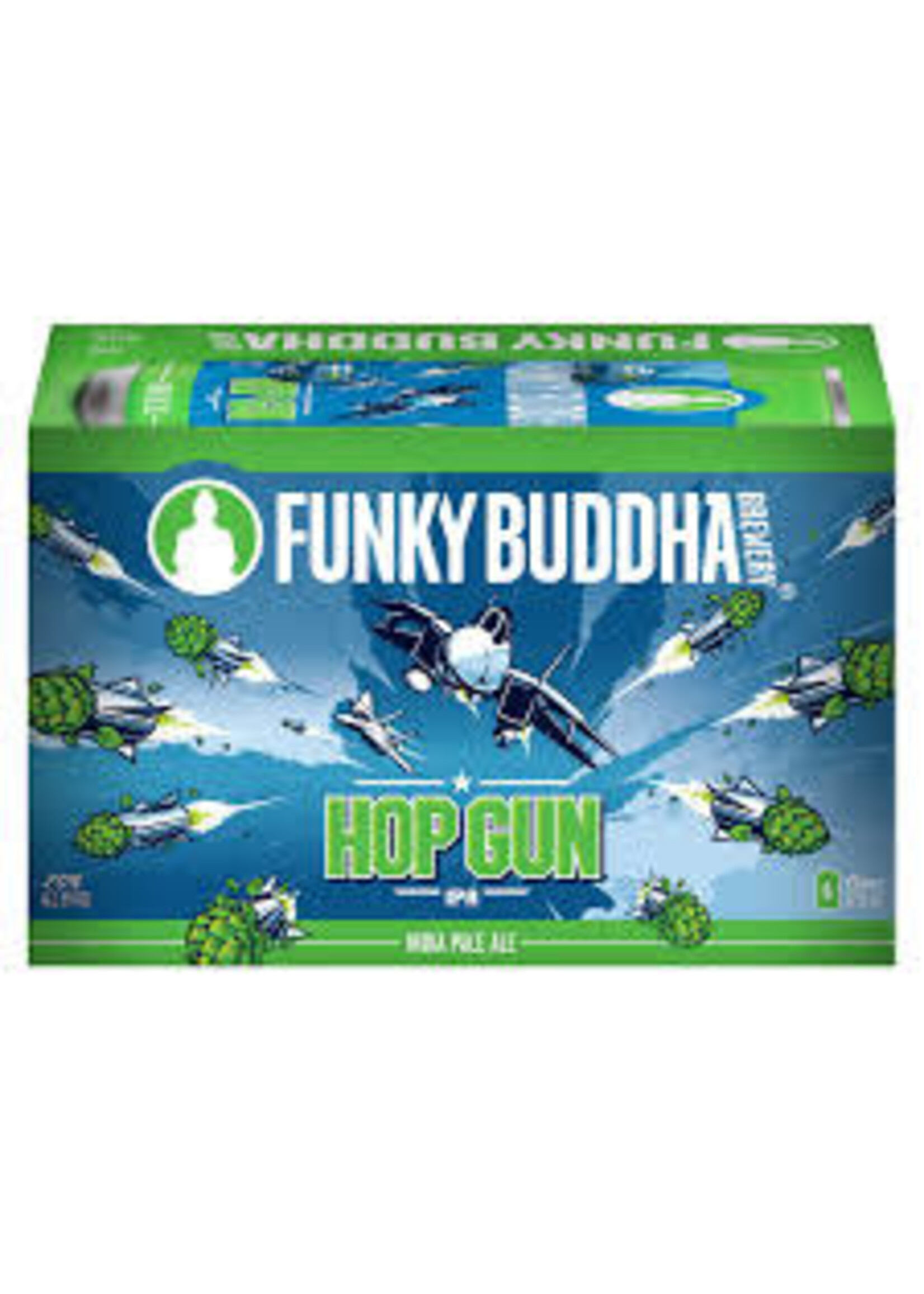 FUNKY BUDDHA FUNKY BUDDHA	HOP GUN CANS 6PK	12 OZ