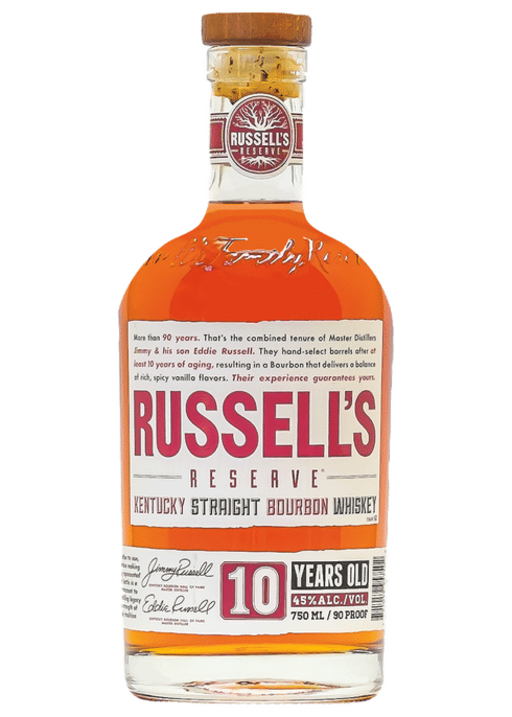 RUSSELL'S RESERVE BOURBON 10YR .750L