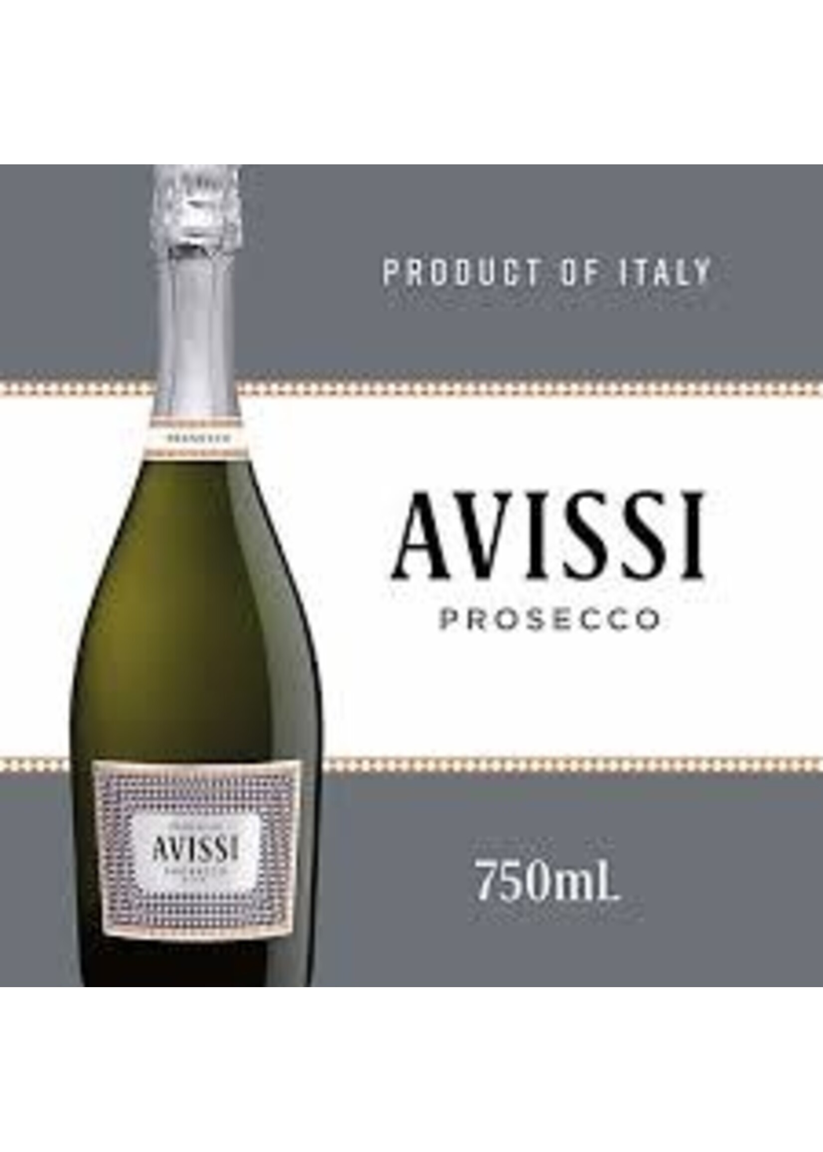 AVISSI EXTRA  DRY PROSECCO .750L