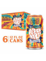 BLAKE'S HARD CIDER PEACH PARTY CIDER  6PK