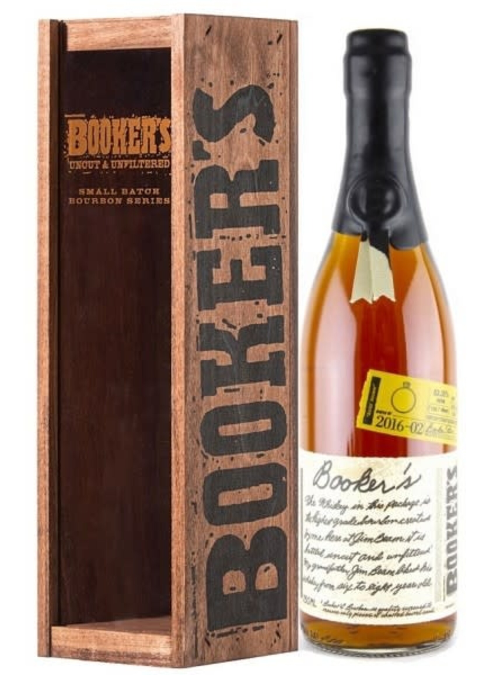 BOOKER'S  BOURBON   7 YR FULL PROOF  .750L