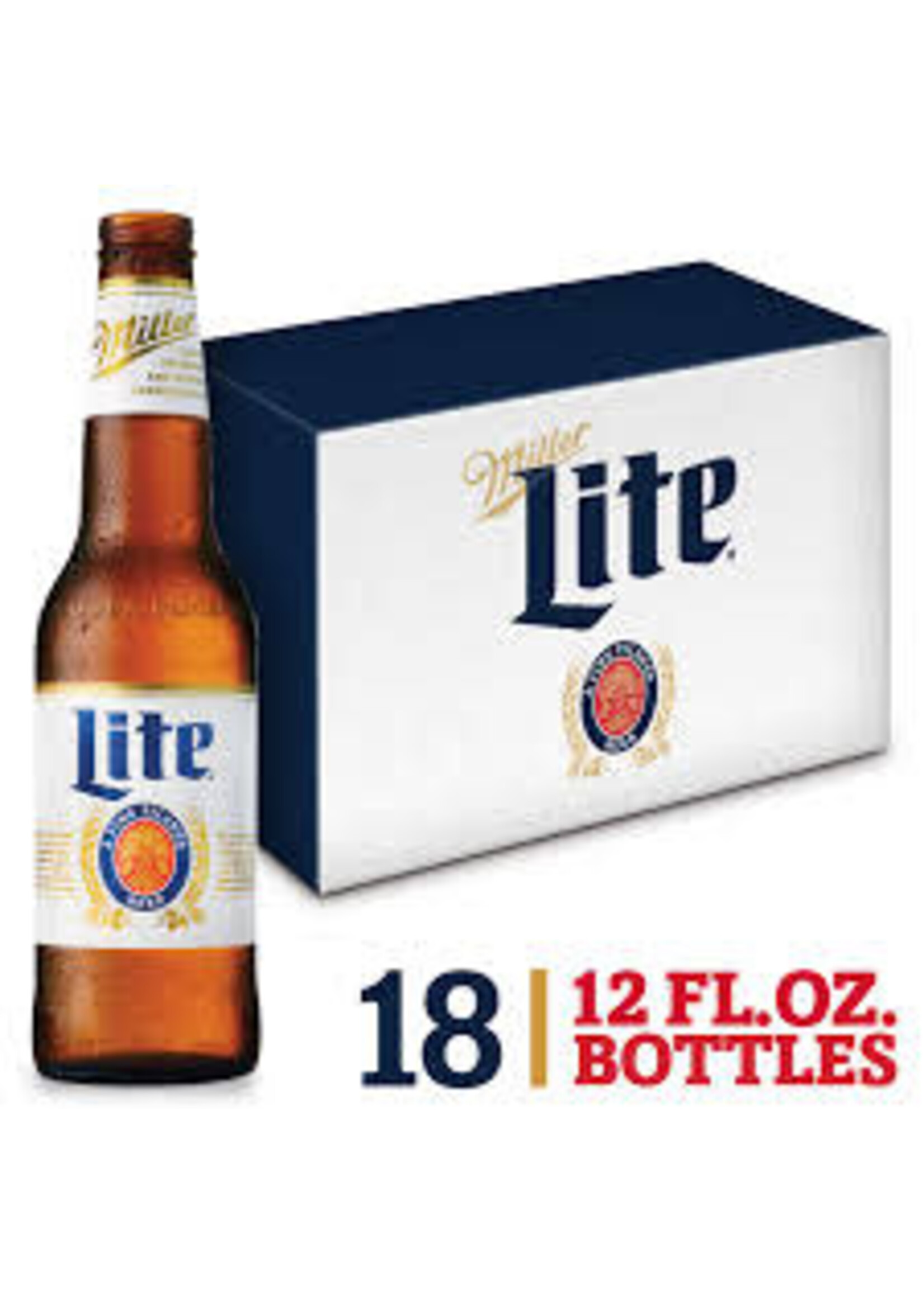 MILLER LITE MILLER LITE	18 - 12 OZ LONG NK  (18PK)