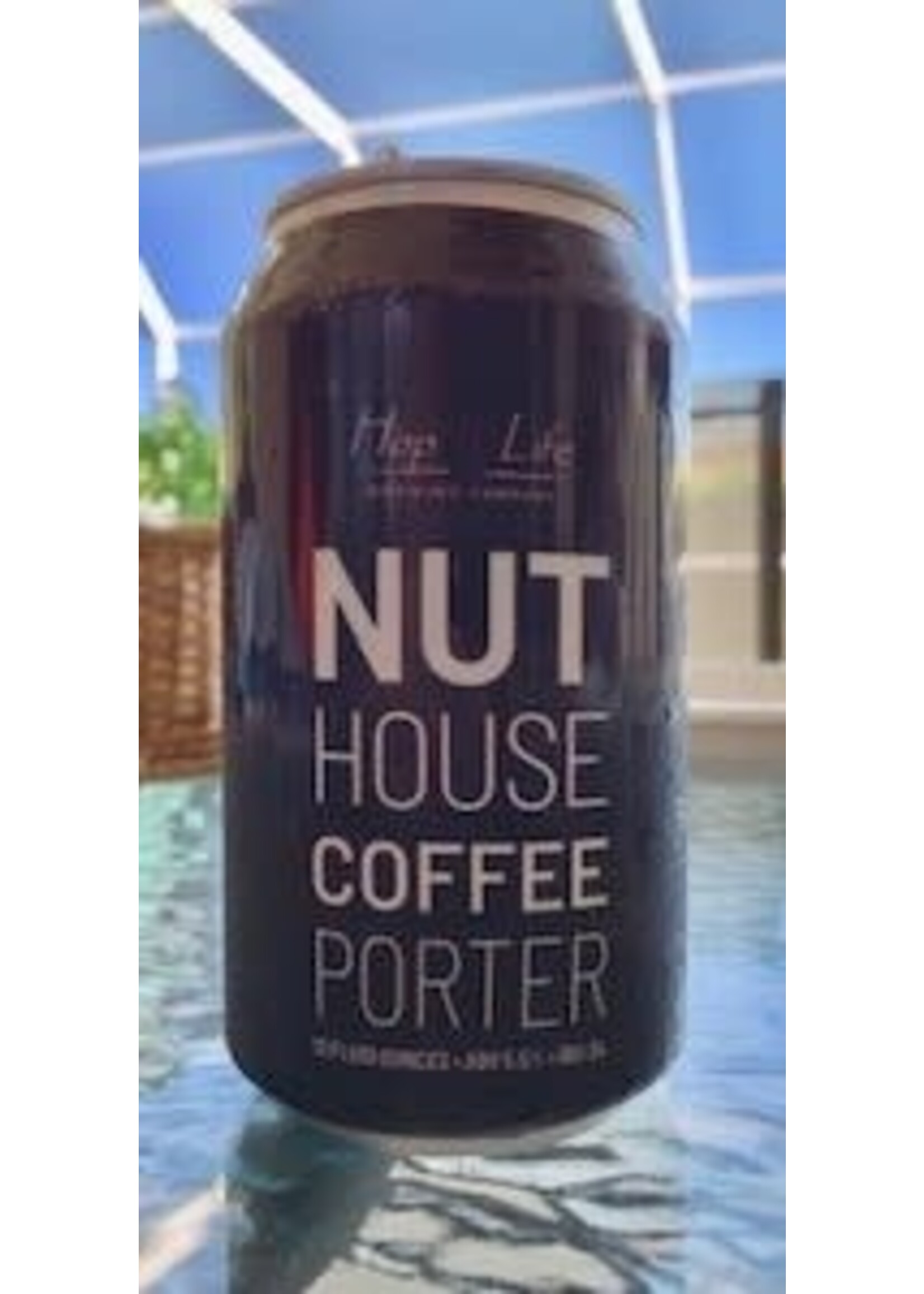 HOP LIFE NUTHOUSE COFFEE PORTER   6PK 12OZ CANS
