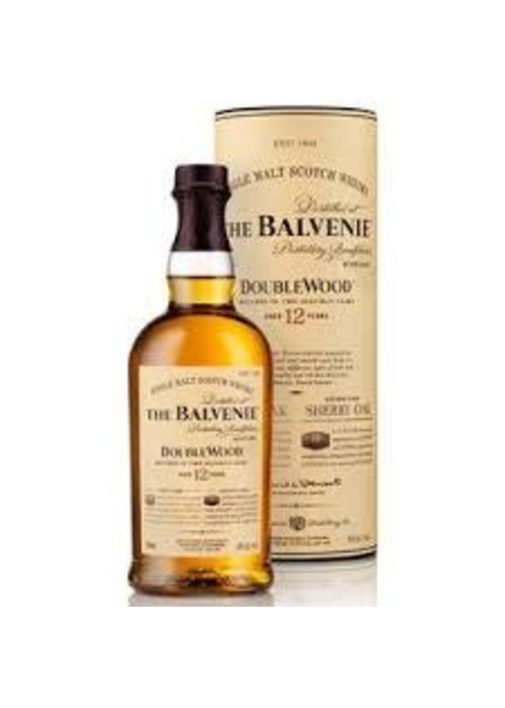 THE BALVENIE BALVENIE 12YR DOUBLEWOOD SCOTCH   .750L
