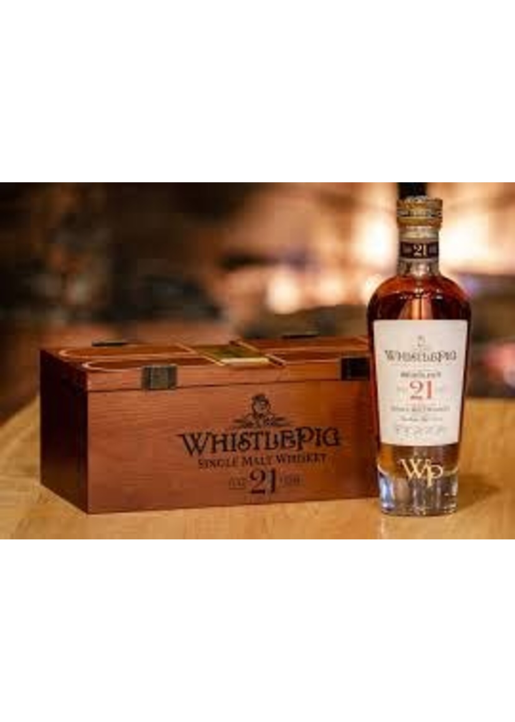 WHISTLE PIG WHISTLE PIG  WHISKEY BEHOLDEN 21 YR  .750L