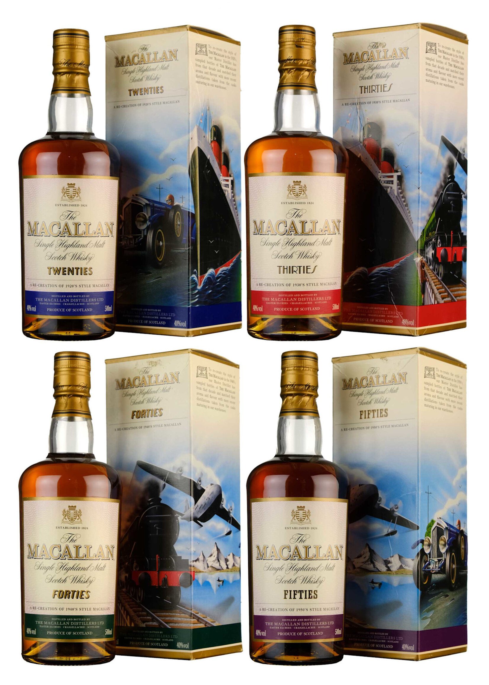 MACALLAN MACALLAN TRAVELERS  SCOTCH .500L - EACH