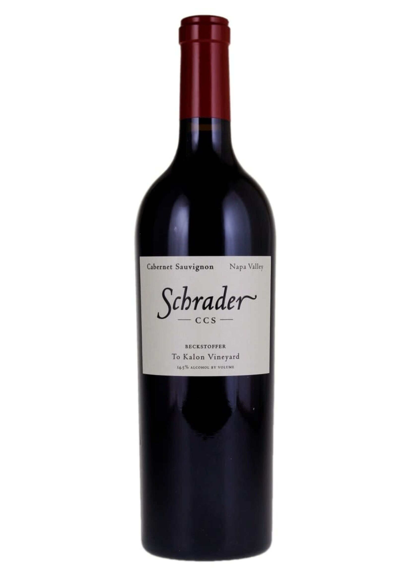 SCHRADER CABERNET CCS BECKSTOFFER TO KALON .750L