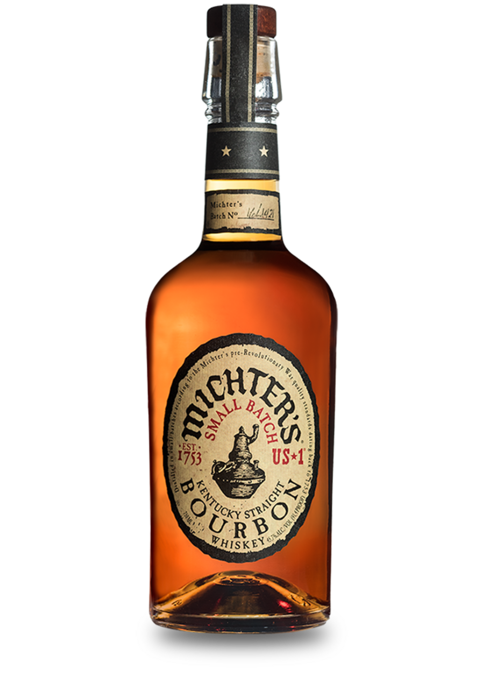 MICHTER'S US1 KY SINGLE BARREL STRAIGHT RYE WHISKEY  .750L