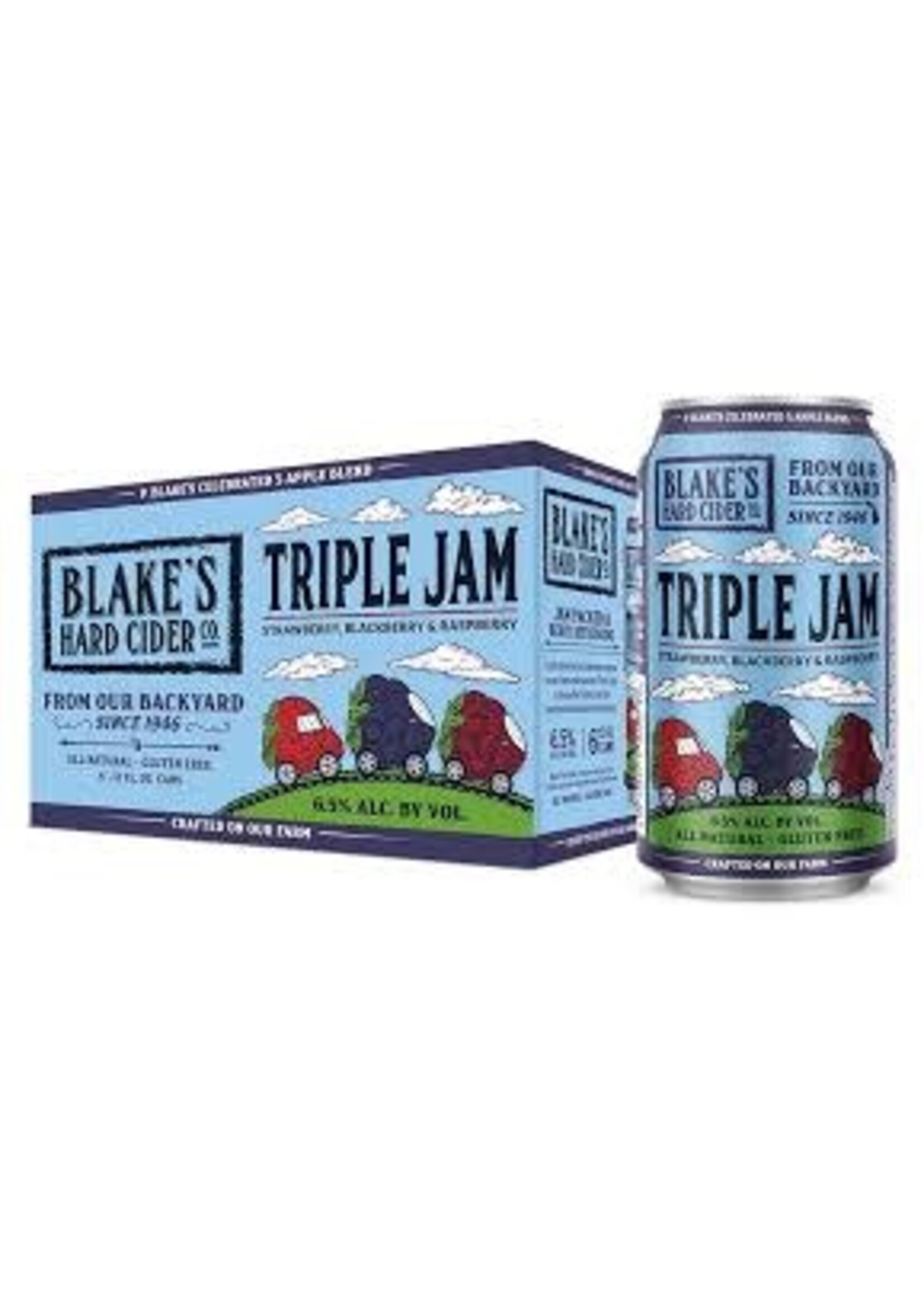 BLAKE'S HARD CIDER TRIPLE JAM 6PK CAN