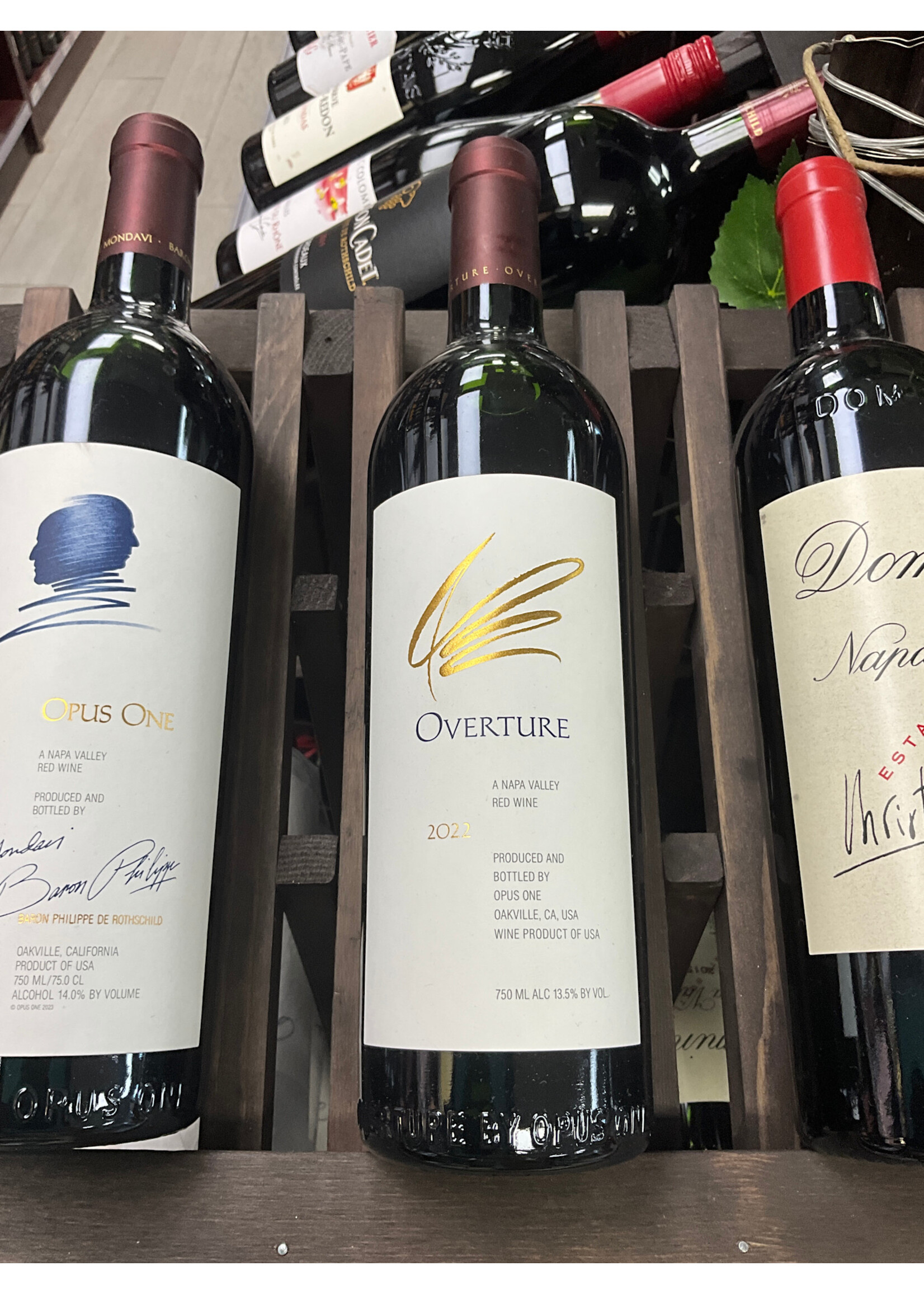 OPUS ONE OVERTURE BY  OPUS	NAPA RED BLEND 	.750L