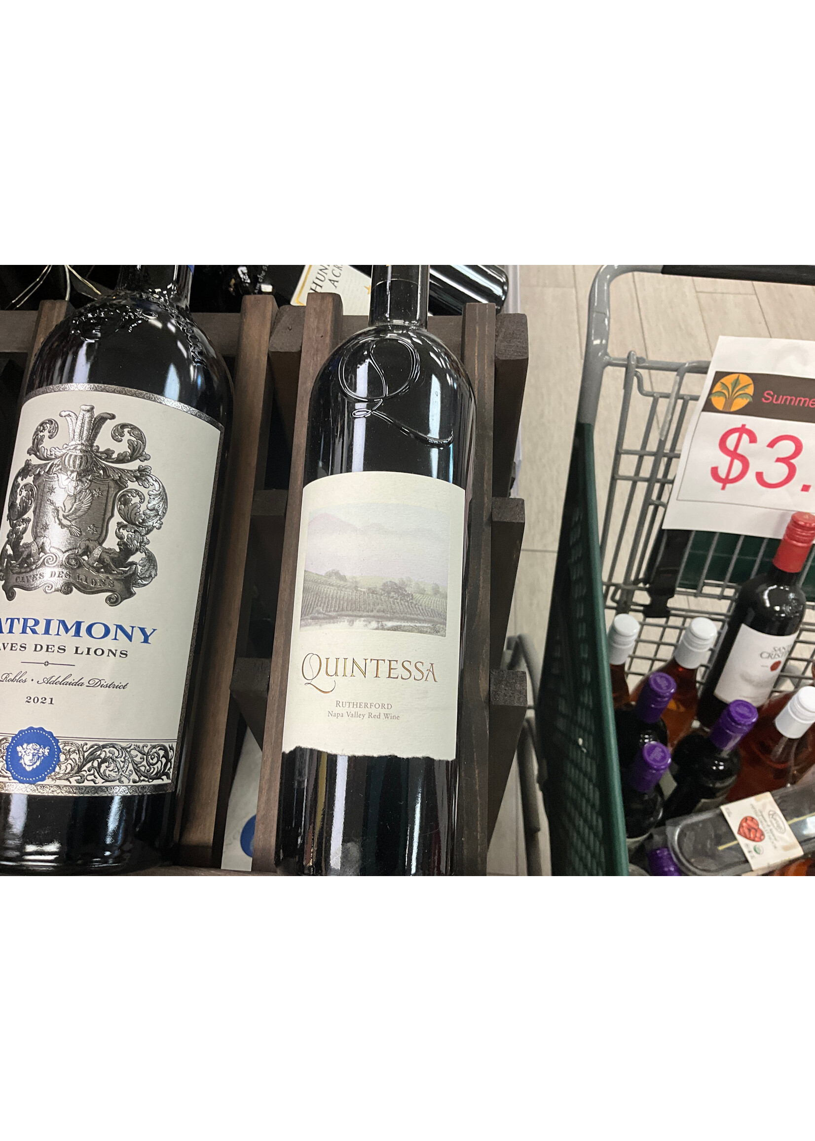 QUINTESSA RED BLEND RUTHERFORD .750L