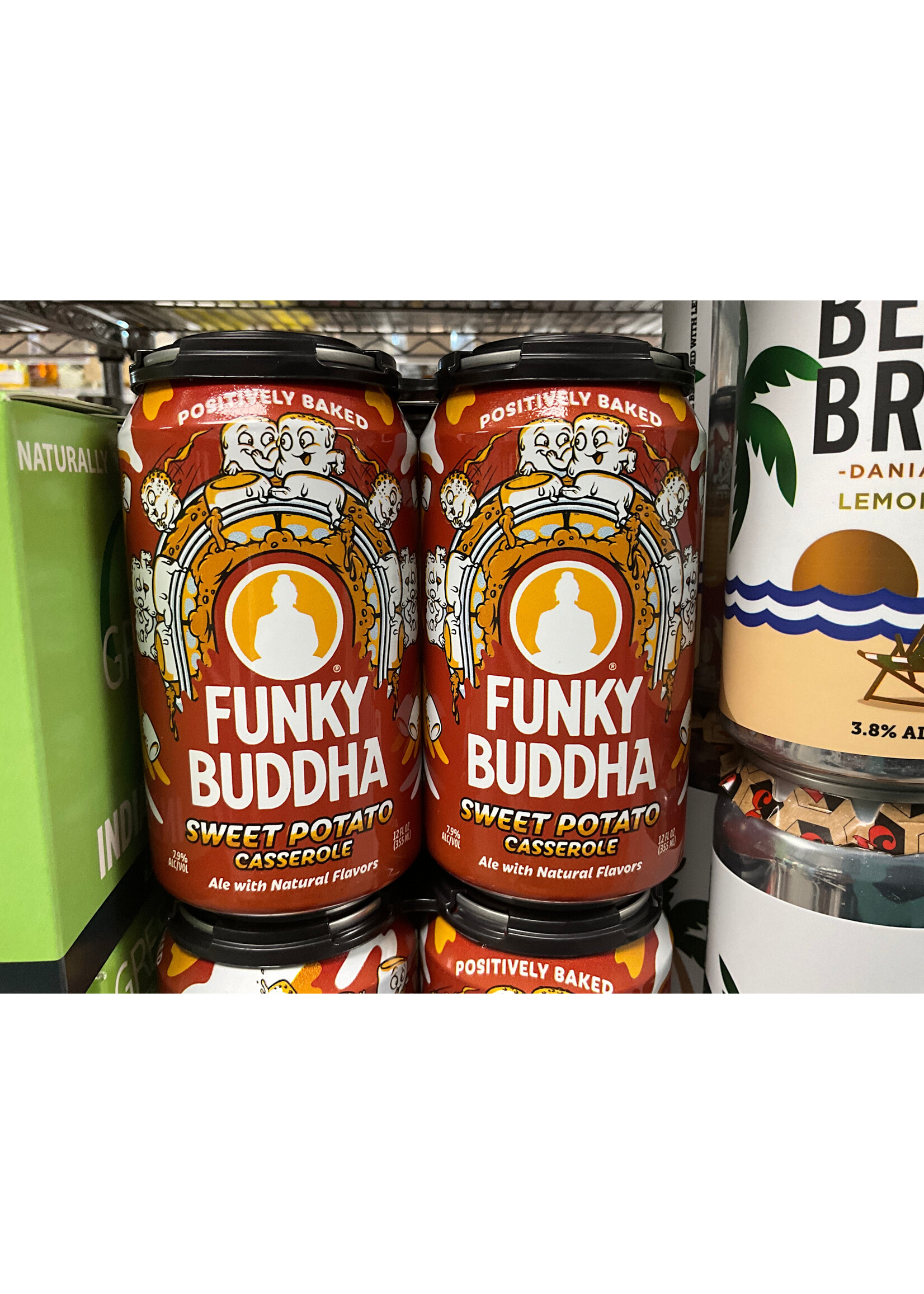 FUNKY BUDDHA FUNKY BUDDHA SWEET POTATO CASSEROLE 6PK	12 OZ