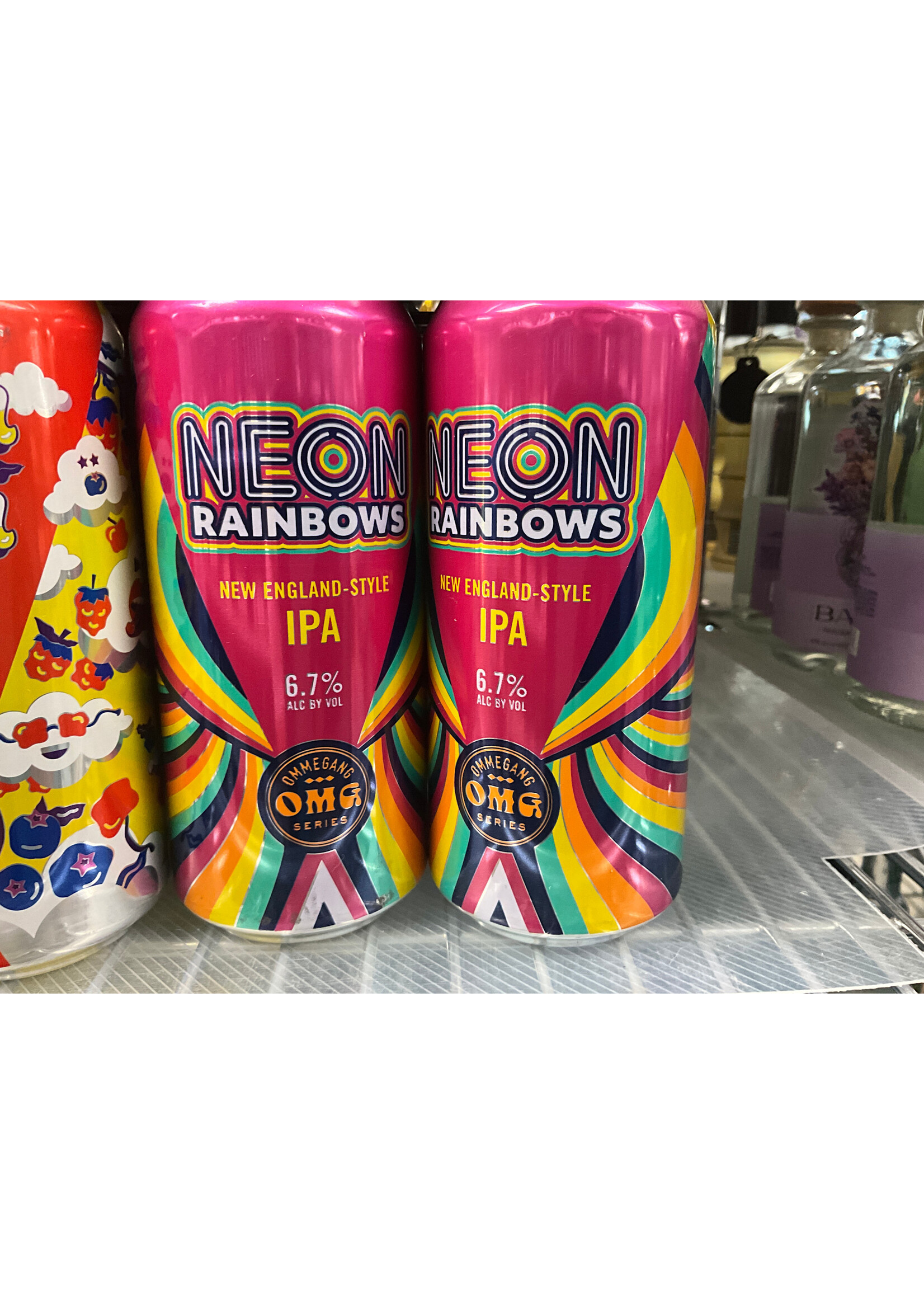 OMMEGANG NEON RAINBOWS IPA 4PK 16OZ