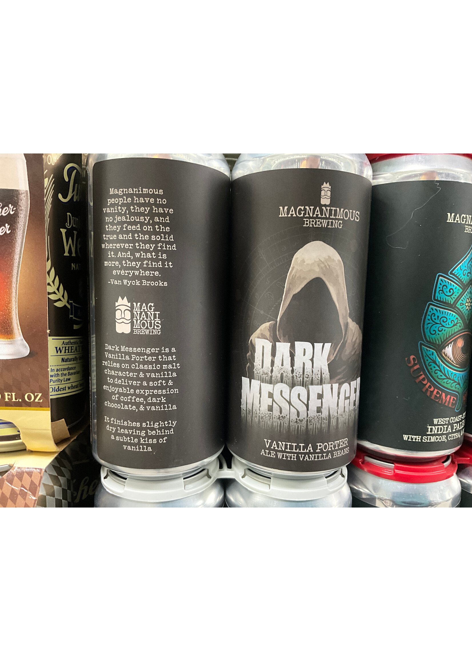 MAGNANIMOUS DARK MESSENGER 4PK 16OZ