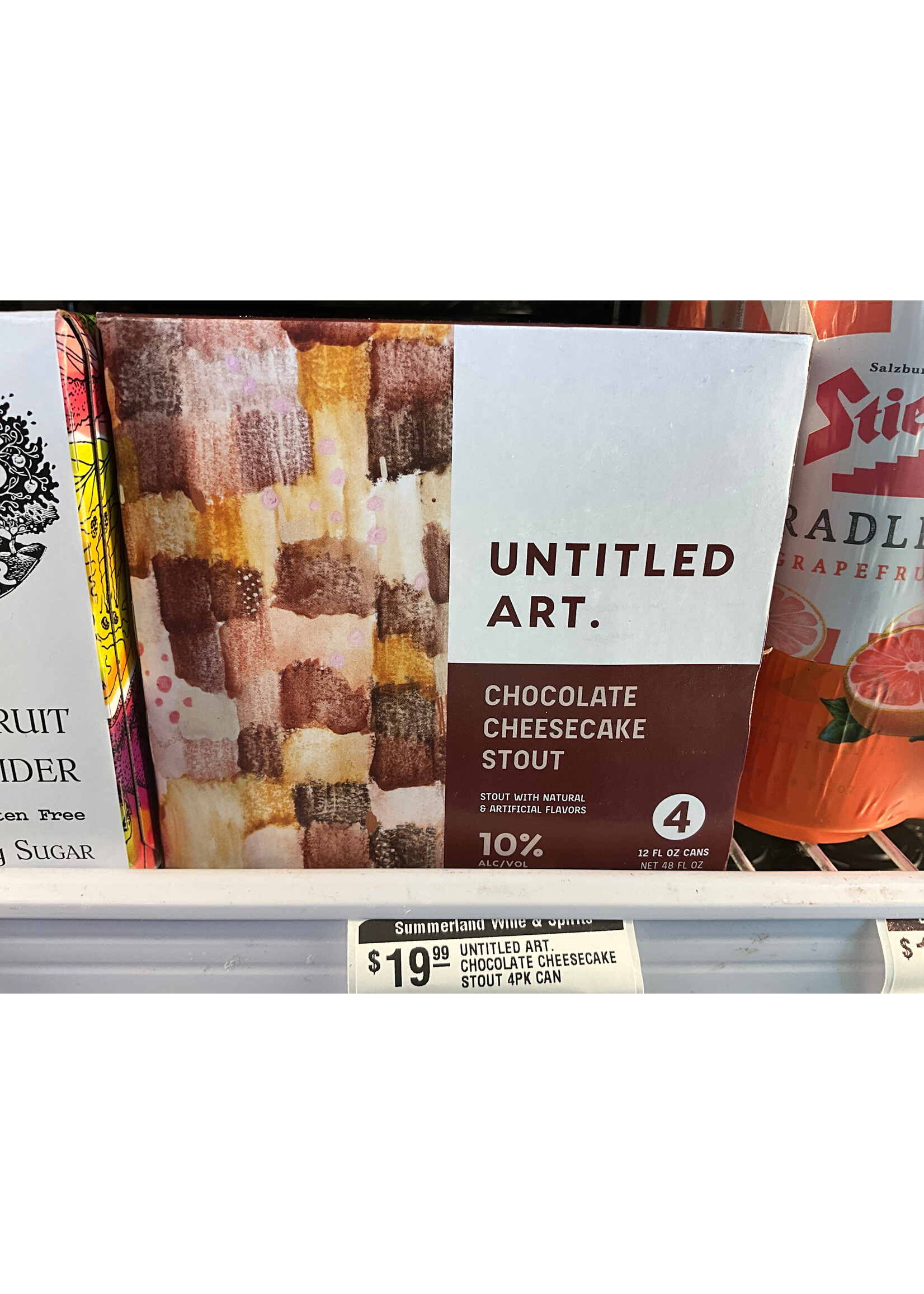 UNTITLED ART. CHOCOLATE CHEESECAKE STOUT 4PK CAN