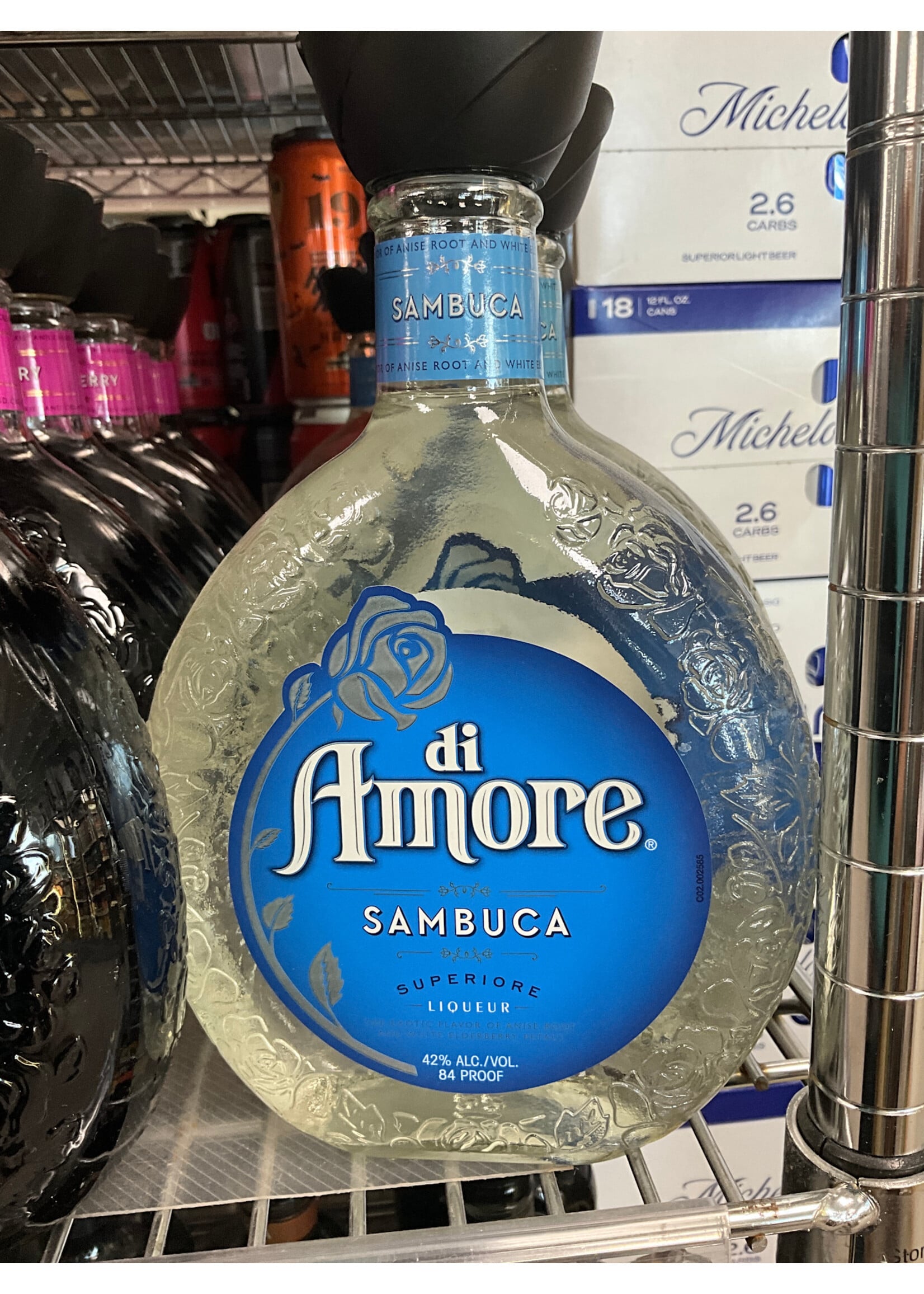 DI AMORE SAMBUCA LIQUEUR .750L