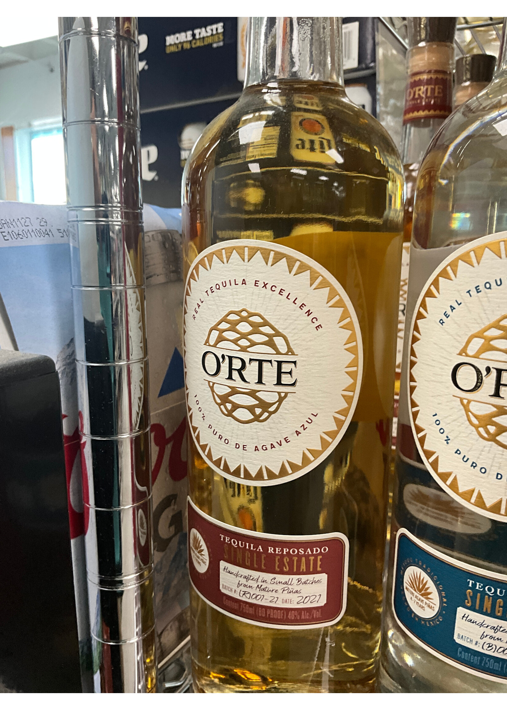 O'RTE  TEQUILA  REPOSADO  .750L