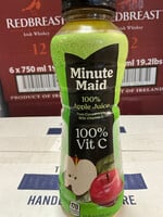 MINUTE MAID MINUTE MAID 100% APPLE JUICE	12 OZ
