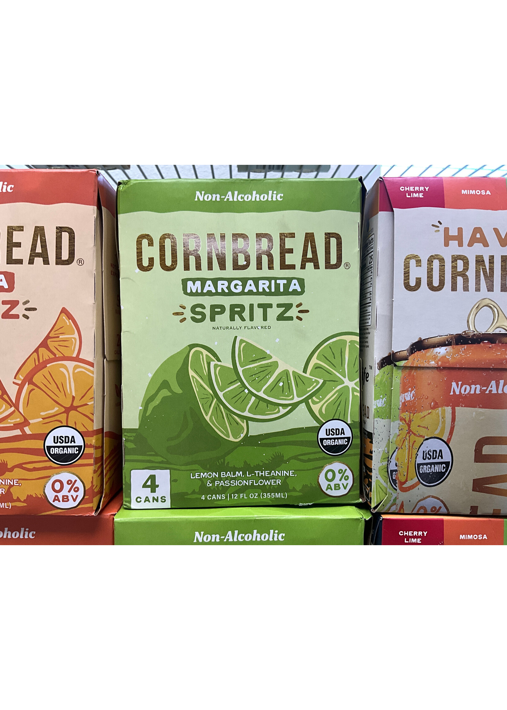 CORNBREAD MARGARITA SPRITZ 4PK 12OZ