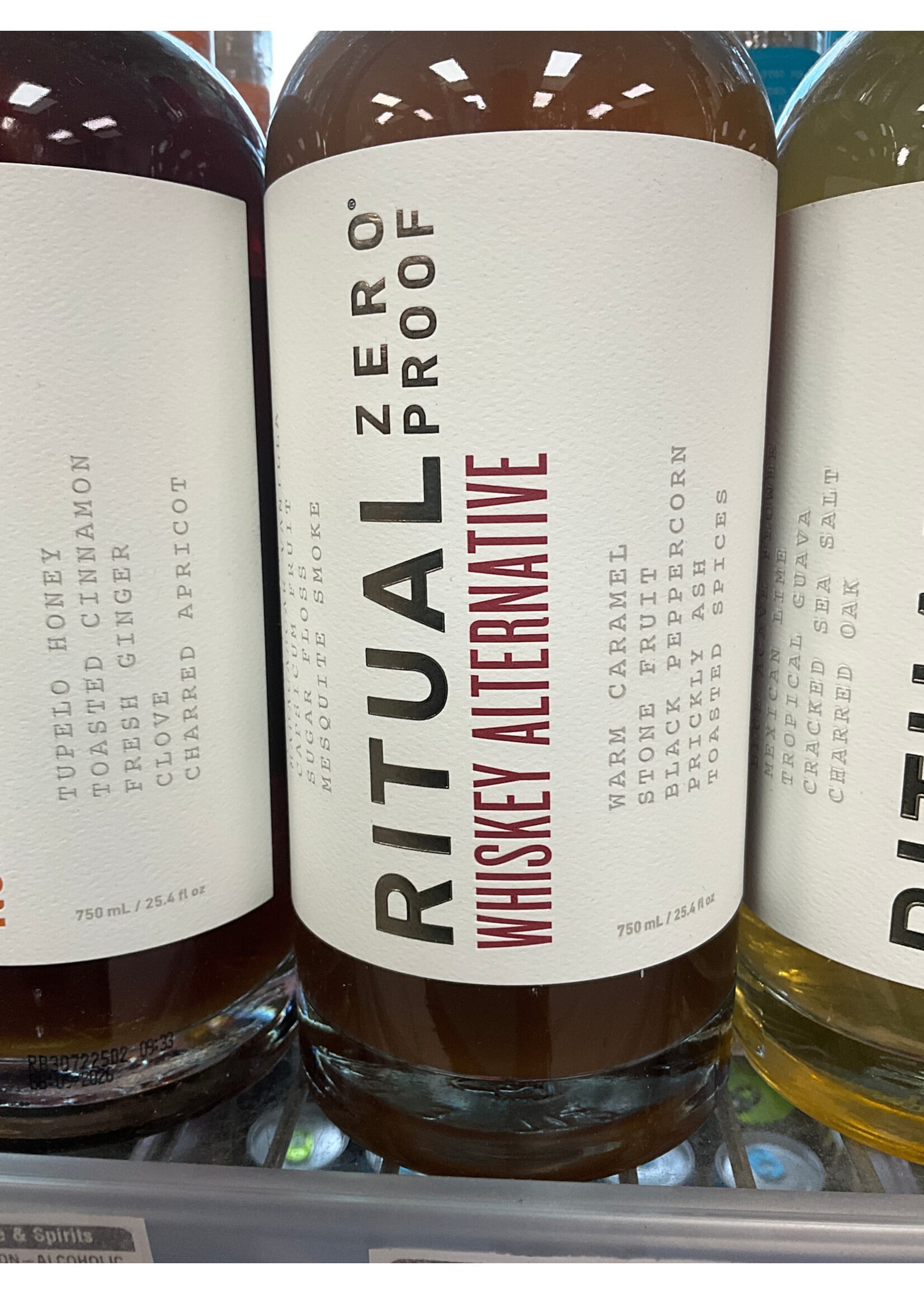 RITUAL NON-ALCOHOLIC WHISKEY .750L