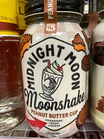MIDNIGHT MOON PEANUT BUTTER CUP MILKSHAKE CREAM LIQUEUR .750L