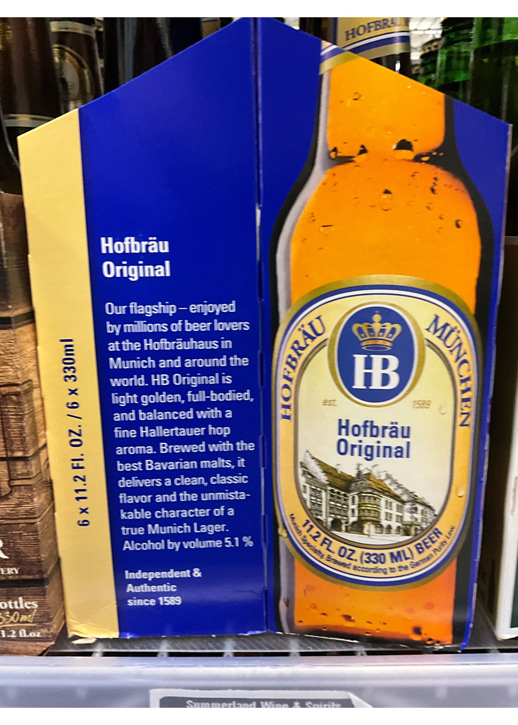 HOFBRAU ORIGINAL 6PK 12OZ BTL