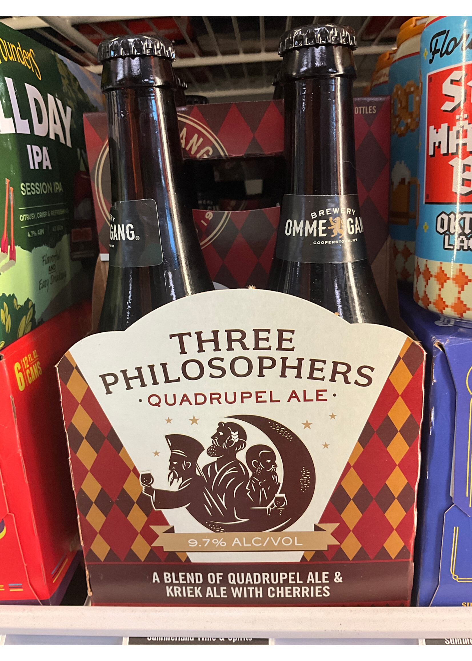 OMG NIT 3 PHILOSOPHERS 4PK 12OZ BTL