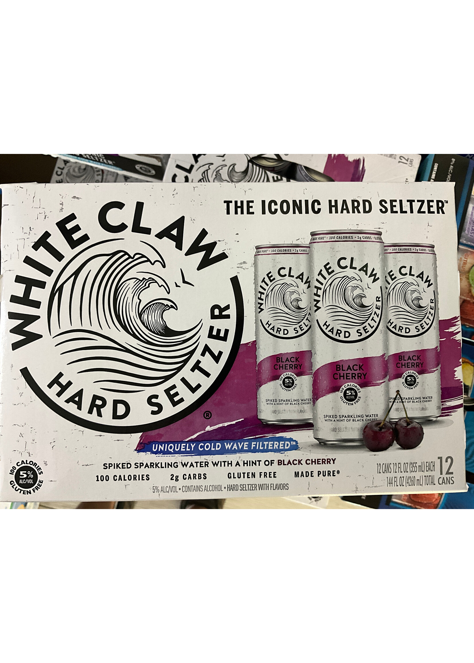WHITECLAW WHITECLAW BLACK CHERRY 12PK CANS