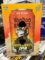 NEW BELGIUM NEW BELGIUM	VOODOO  RANGER JUICY FORCE 6PK	12 OZ CANS