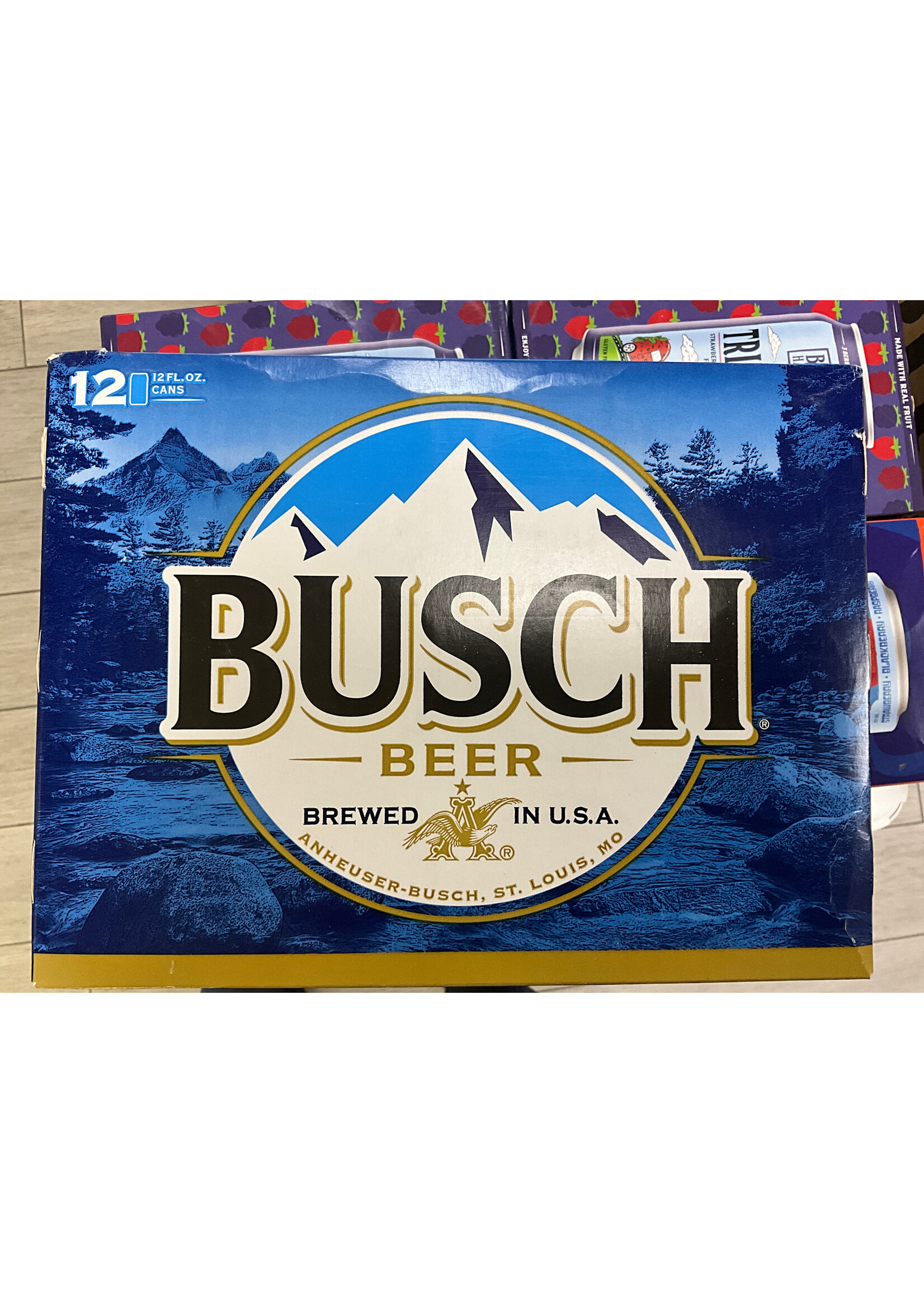 BUSCH LIGHT BUSCH	12 - 12 OZ CANS	(12PK)