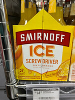 SMIRNOFF ICE SMIRNOFF ICE SCREWDRIVER 6PK