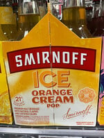 SMIRNOFF ICE SMIRNOFF ICE ORANGE CREAM POP  6PK 11.2OZ