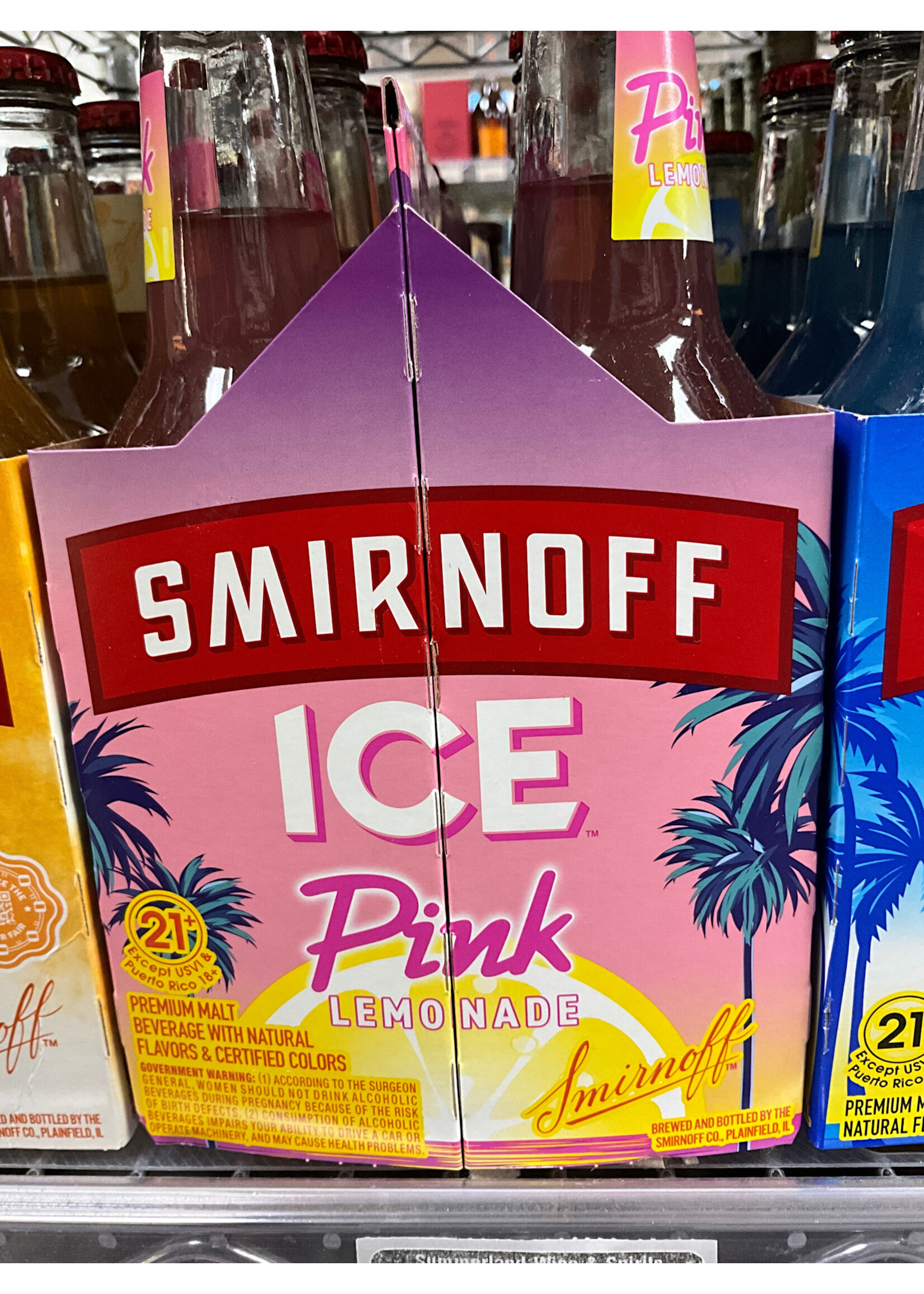 SMIRNOFF ICE SMIRNOFF ICE PINK LEMONADE 6PK 11.2 OZ