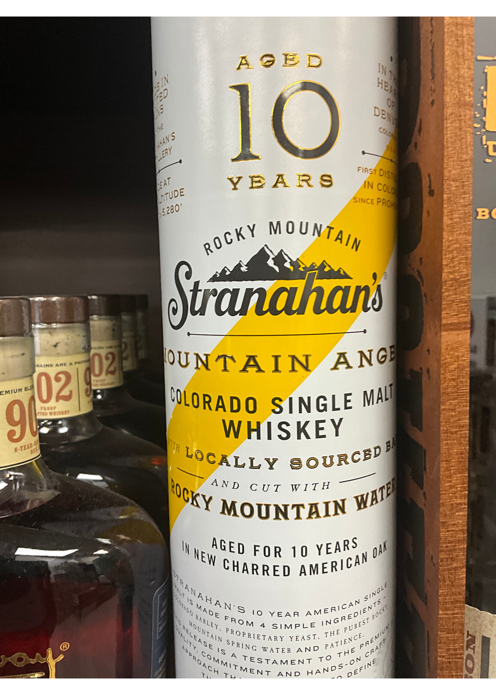 STRANAHAN'S 10 YEAR MOUNTAIN  WHISKEY .750L