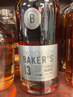BAKER'S STRAIGHT BOURBON SINGLE BRL 13YR .750L