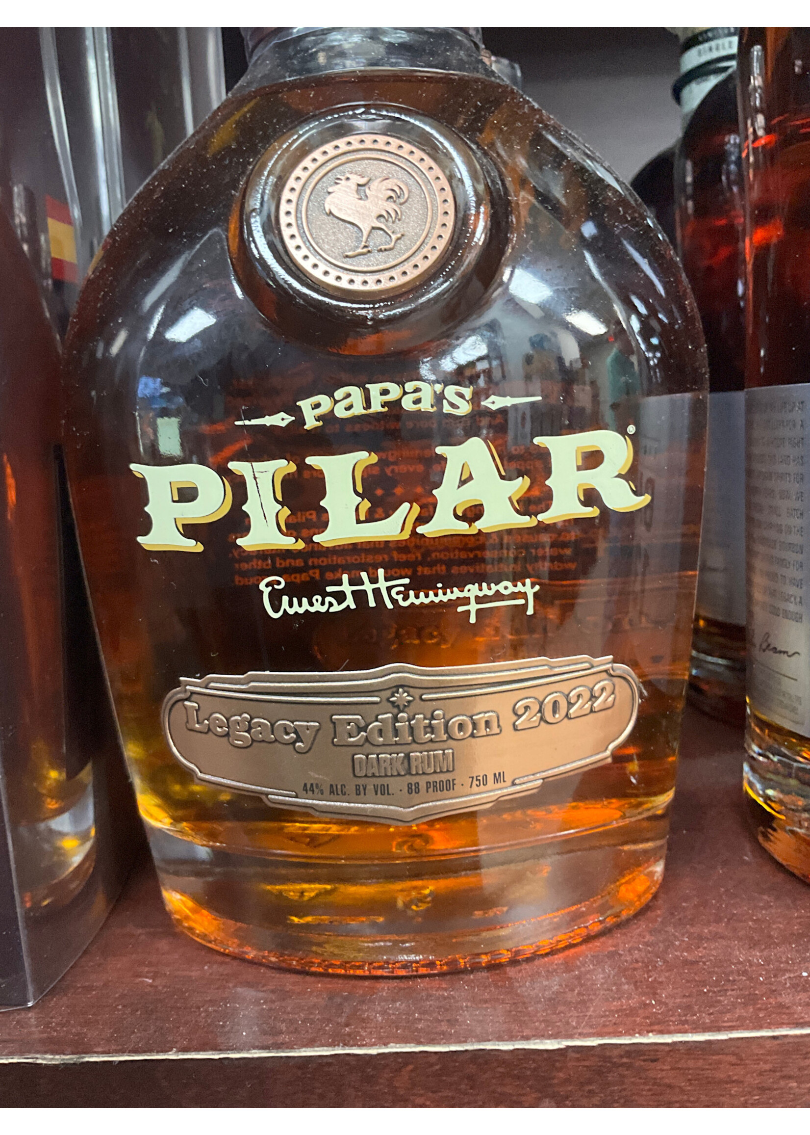 PAPA'S PILAR PAPA'S PILAR	LEGACY EDITION FRENCH OAK CASKS	.750L