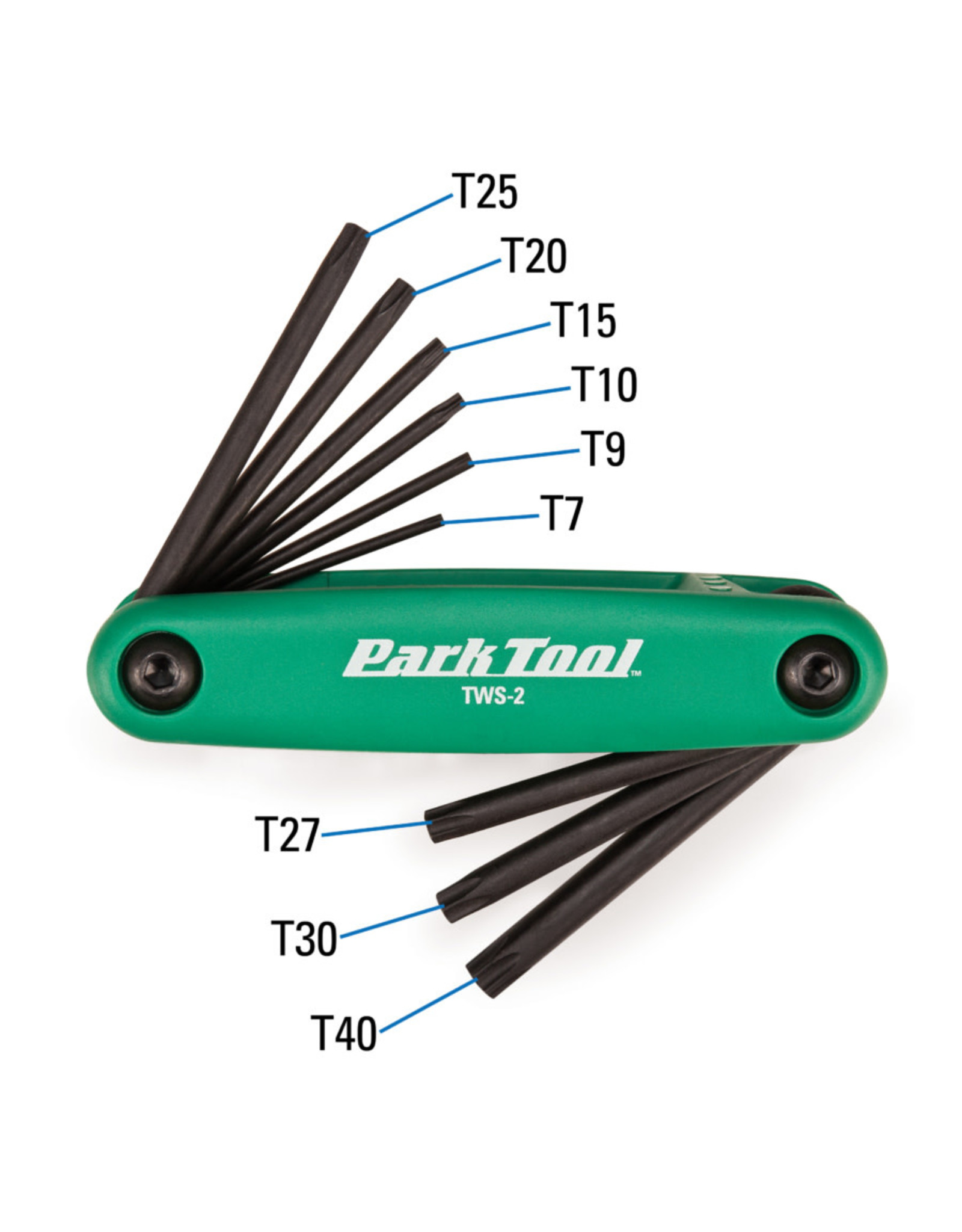 Park Tool Park Tool TWS-2 Torx T7 to T40