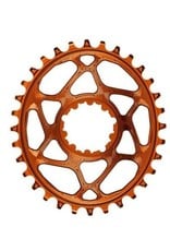 Absolute Black Chainring Absolute Black oval SRAM boost