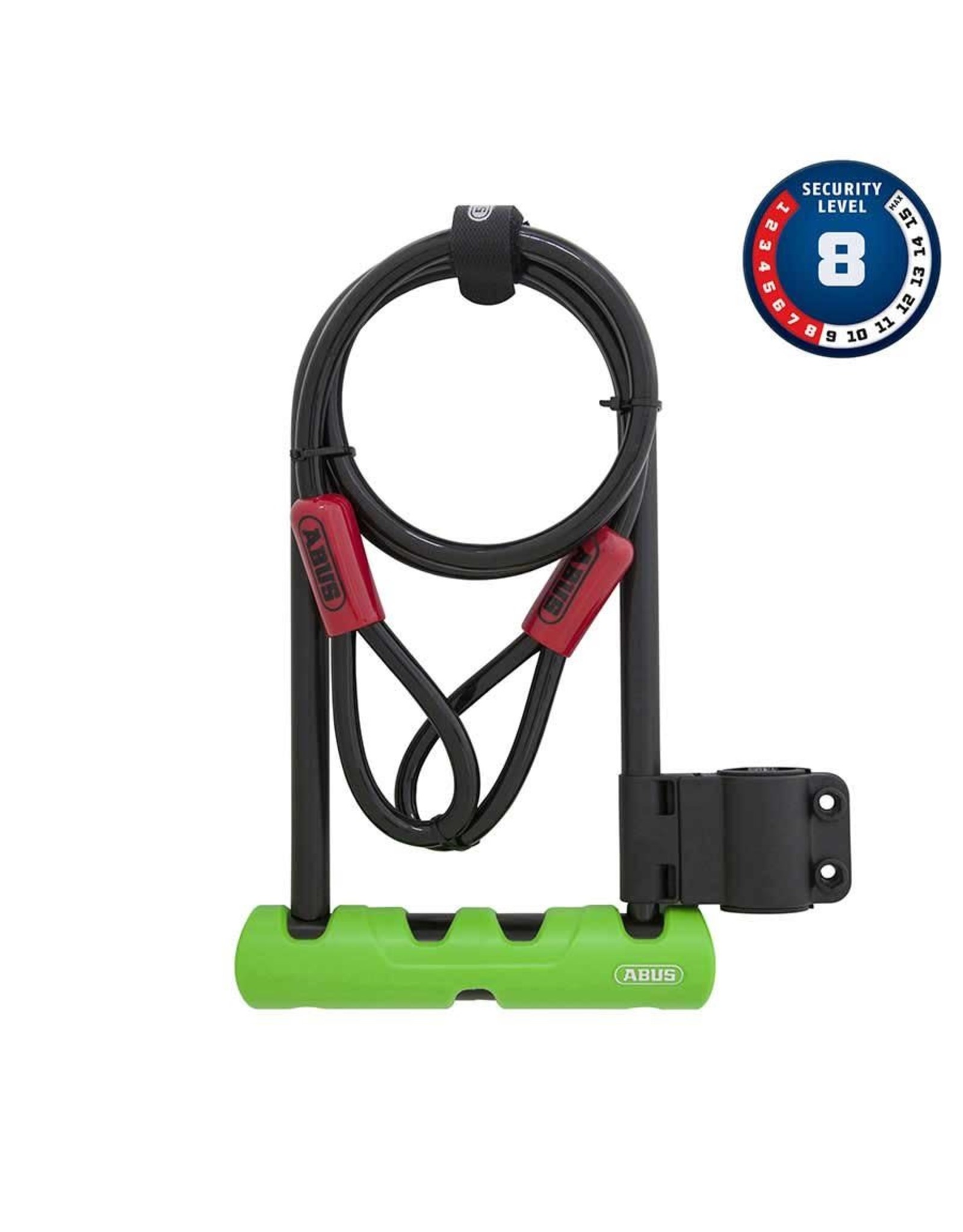 Abus U-Lock Abus Ultra 410 + Cobra 12mm 6.7'' x 9'' (cable 10mm x 4ft)