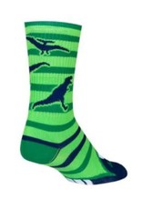 SockGuy Sock Guy 6po Dinotopia green L/XL