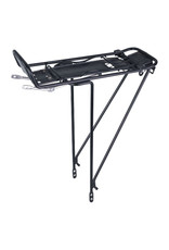 Rear rack Damco black with spring