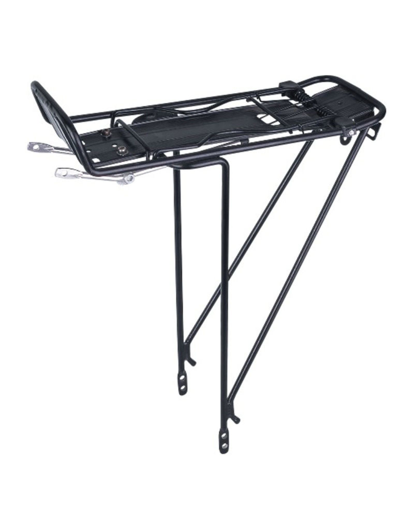 Rear rack Damco black with spring