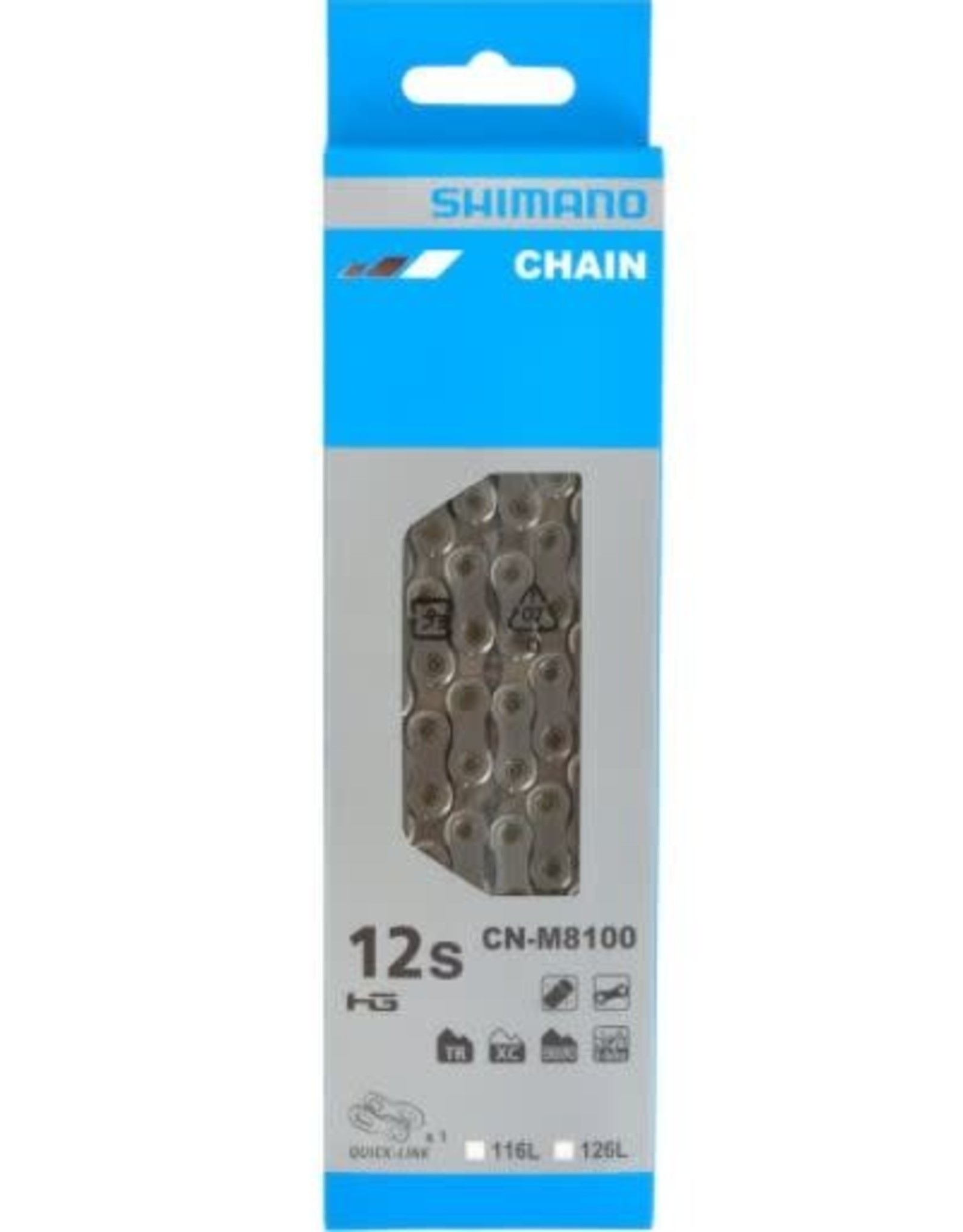 Shimano Chain Shimano M8100 XT 12s 126 links