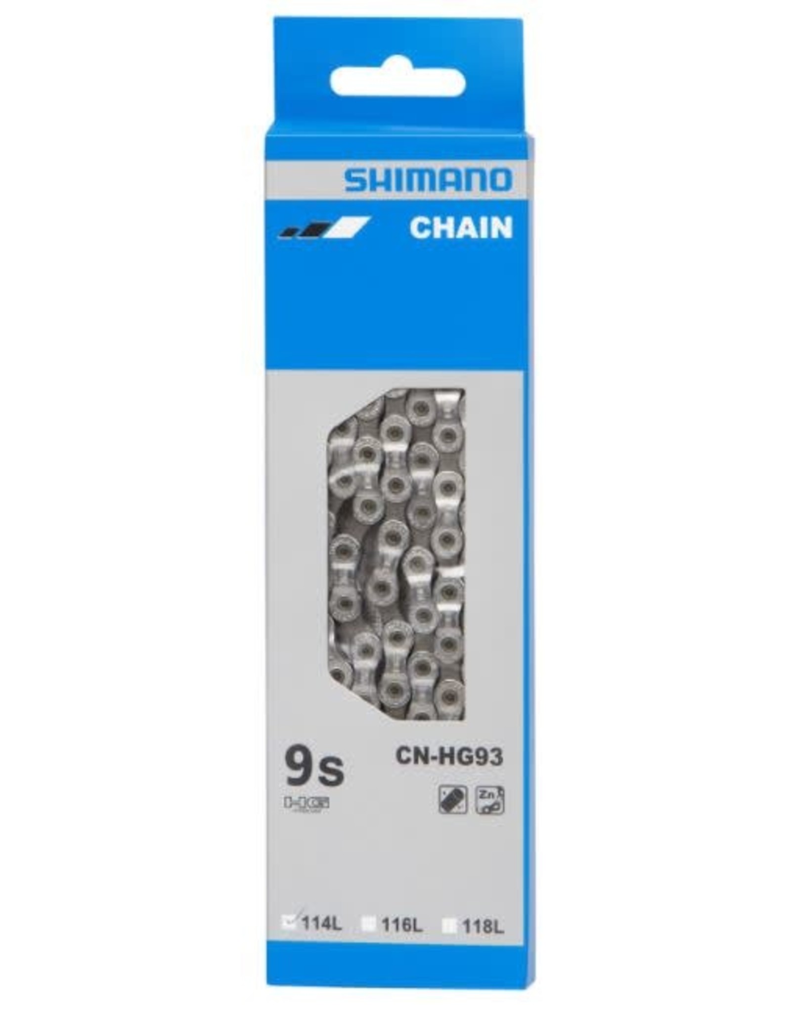 Shimano Chaine Shimano HG93 XT 9v 116 maillons