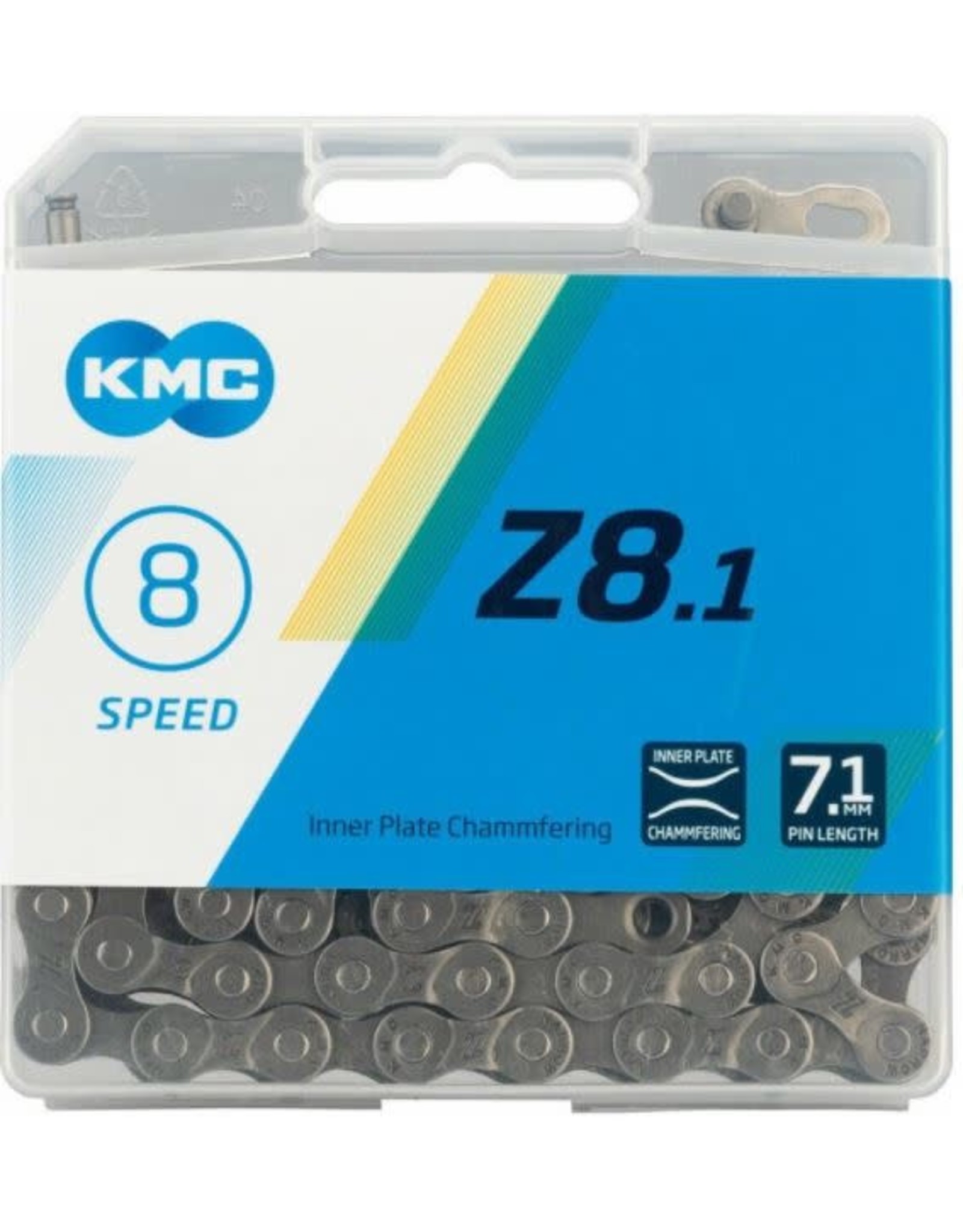 KMC Chaine KMC Z8.1 6/7/8v 116 maillons 7.1mm