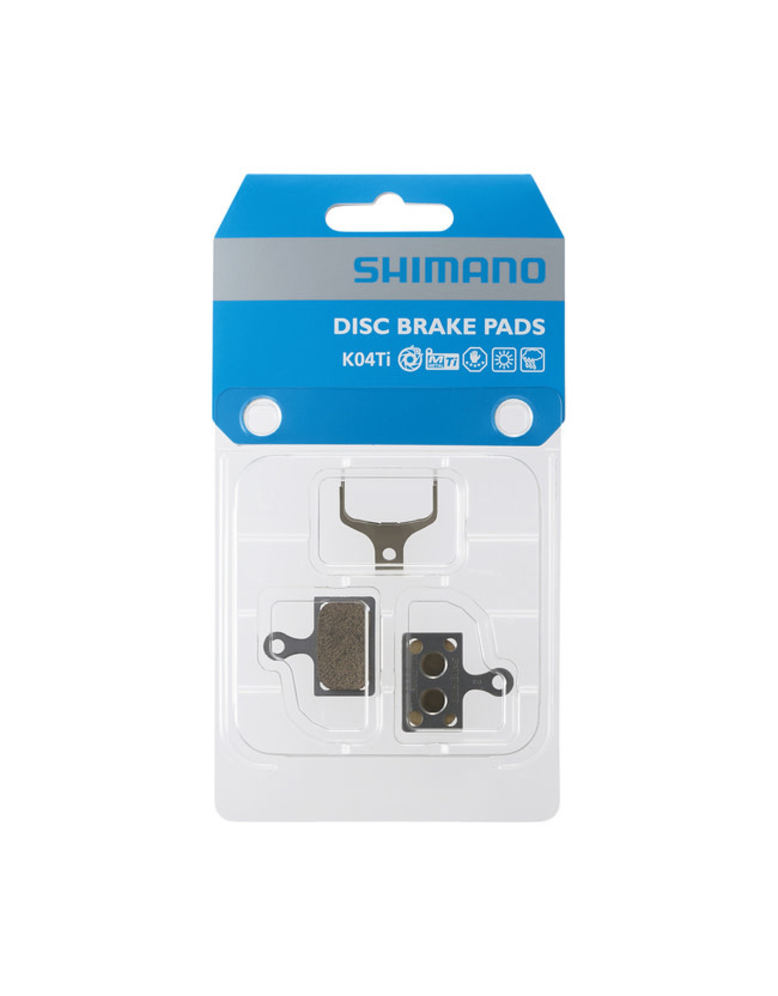 Shimano Brake pads Shim K04TI metal/titanium (Dura/Ulte/105)