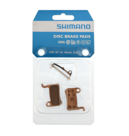 Shimano Brake pads Shim M06 metal (old XTR, XT, LX, Deore, SLX)
