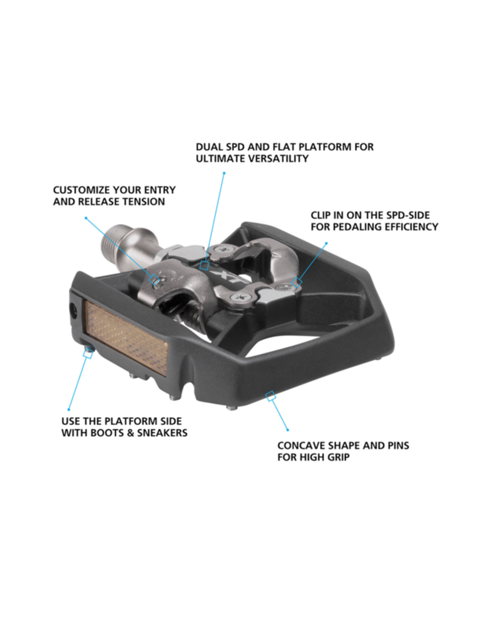 Shimano Pédales Shimano T8000 Deore XT