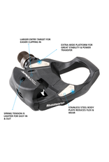 Shimano Pédales Shimano RS500 noir