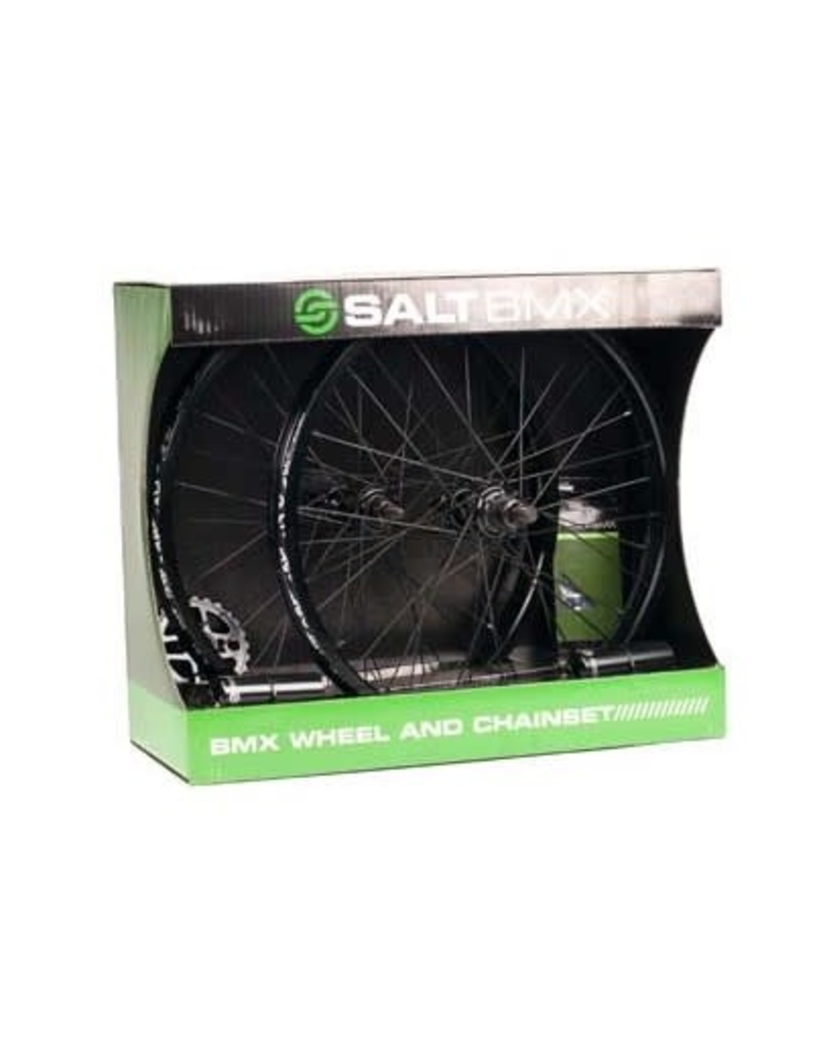 Wheelset Salt Vallon 20in (+chain, cog, chainring, pegs)